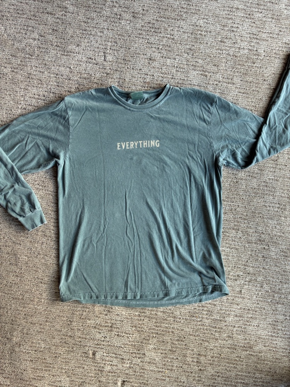 Comfort Colors Jesus Long-Sleeve Tee